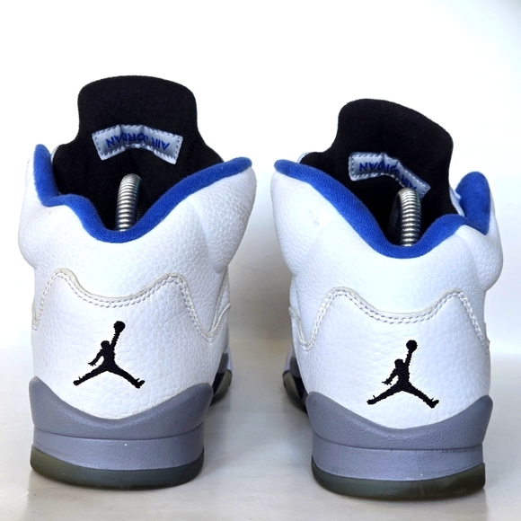 Size 7Y - 440888-140 Nike Air Jordan 5 Retro Stealth GS - Picture 3 of 8